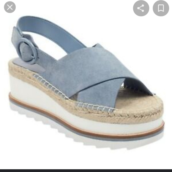 Marc Fisher LTD Glenna Platform Sandals size 9 - Picture 1 of 8